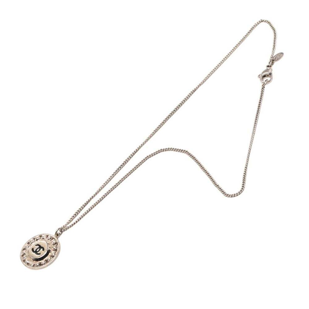 CHANEL Black Logo Necklace - Picture 3 of 6